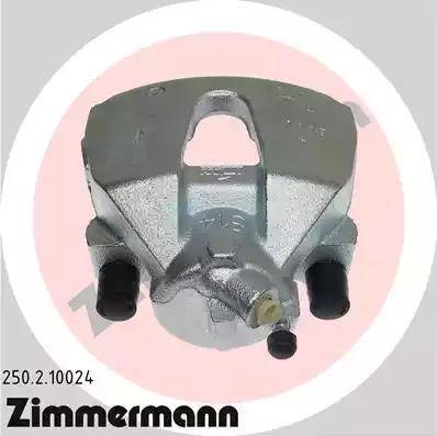 Zimmermann 250.2.10024 - Brake Caliper autospares.lv