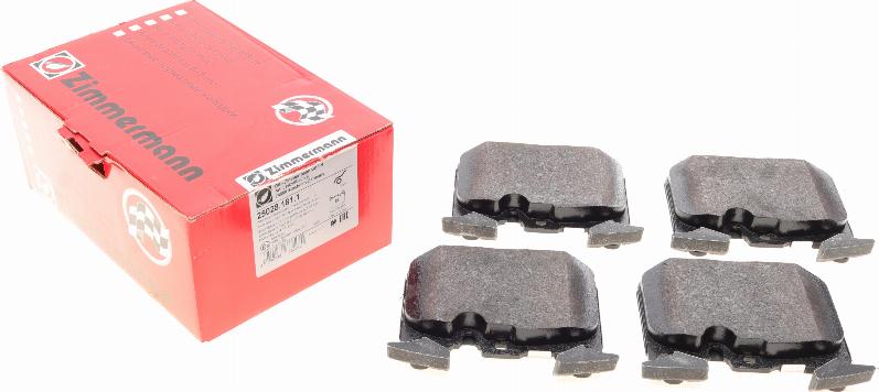 Zimmermann 25028.181.1 - Brake Pad Set, disc brake autospares.lv