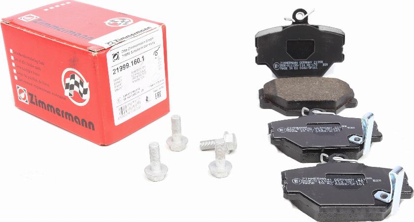 Zimmermann 21999.160.1 - Brake Pad Set, disc brake autospares.lv