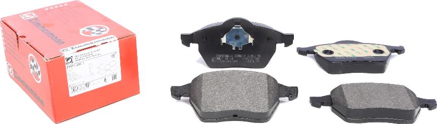 Zimmermann 21911.200.1 - Brake Pad Set, disc brake autospares.lv