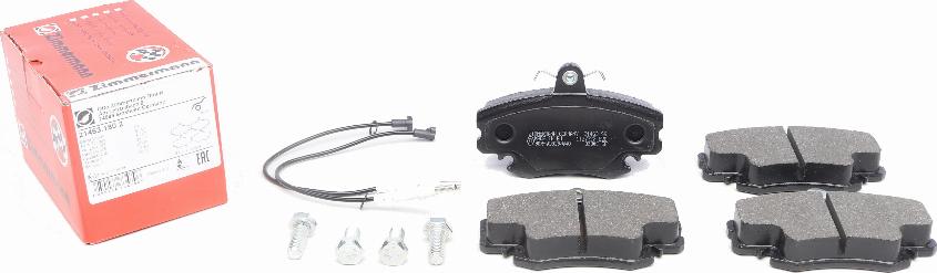 Zimmermann 21463.180.2 - Brake Pad Set, disc brake autospares.lv