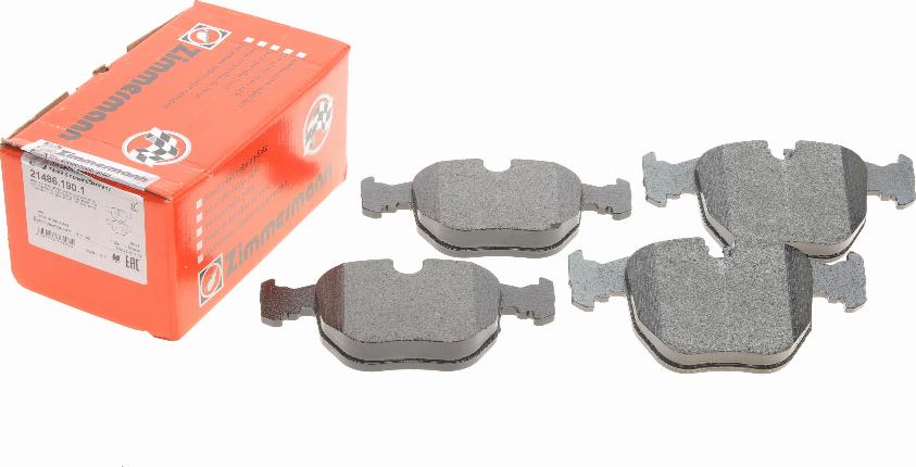 Zimmermann 21486.190.1 - Brake Pad Set, disc brake autospares.lv