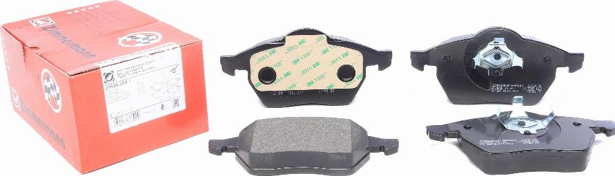 Zimmermann 21624.200.1 - Brake Pad Set, disc brake autospares.lv