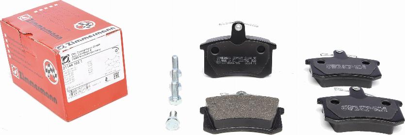 Zimmermann 21144.165.1 - Brake Pad Set, disc brake autospares.lv