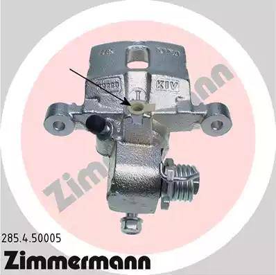 Zimmermann 285.4.50005 - Brake Caliper autospares.lv