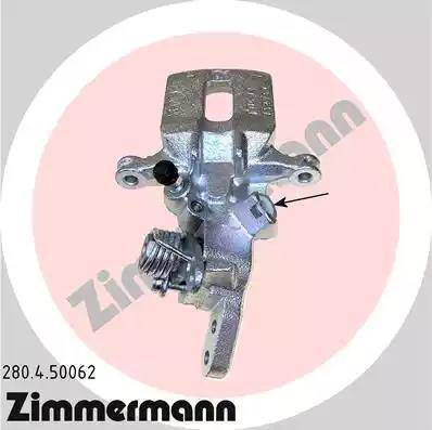 Zimmermann 280.4.50062 - Brake Caliper autospares.lv