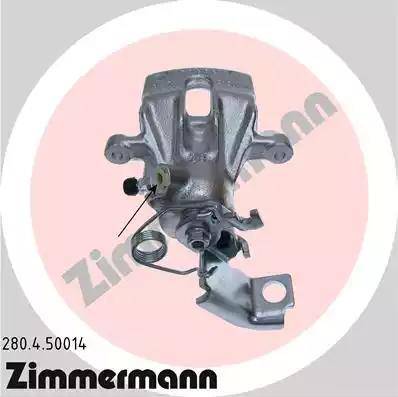 Zimmermann 280.4.50014 - Brake Caliper autospares.lv