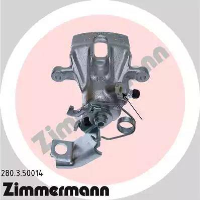 Zimmermann 280.3.50014 - Brake Caliper autospares.lv