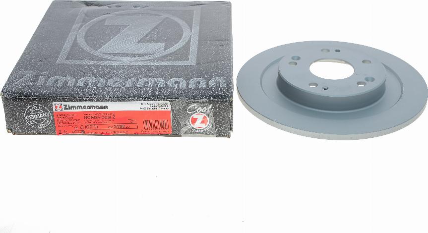 Zimmermann 280.3188.20 - Brake Disc autospares.lv