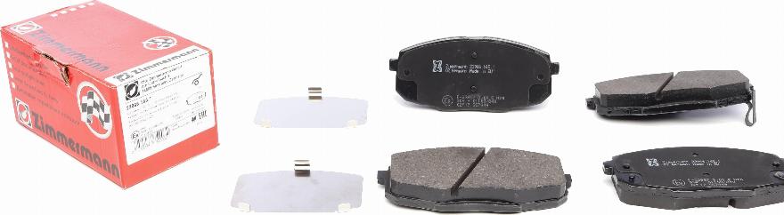 Zimmermann 23966.165.1 - Brake Pad Set, disc brake autospares.lv