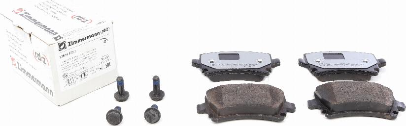 Zimmermann 23914.970.1 - Brake Pad Set, disc brake autospares.lv