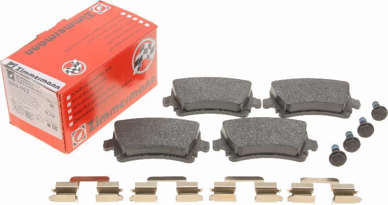 Zimmermann 23914.170.2 - Brake Pad Set, disc brake autospares.lv