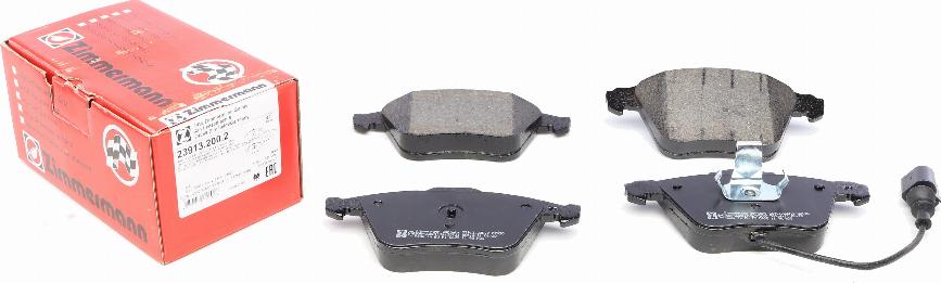 Zimmermann 23913.200.2 - Brake Pad Set, disc brake autospares.lv