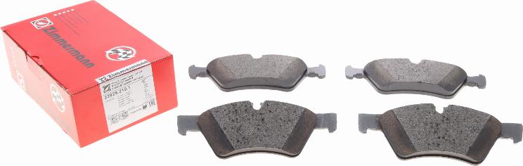 Zimmermann 23925.210.1 - Brake Pad Set, disc brake autospares.lv