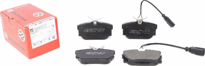 Zimmermann 23446.165.1 - Brake Pad Set, disc brake autospares.lv