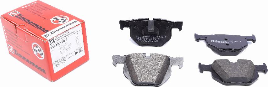 Zimmermann 23448.170.1 - Brake Pad Set, disc brake autospares.lv