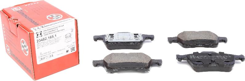 Zimmermann 23482.165.1 - Brake Pad Set, disc brake autospares.lv