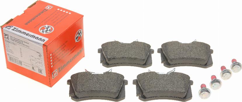 Zimmermann 23554.170.1 - Brake Pad Set, disc brake autospares.lv