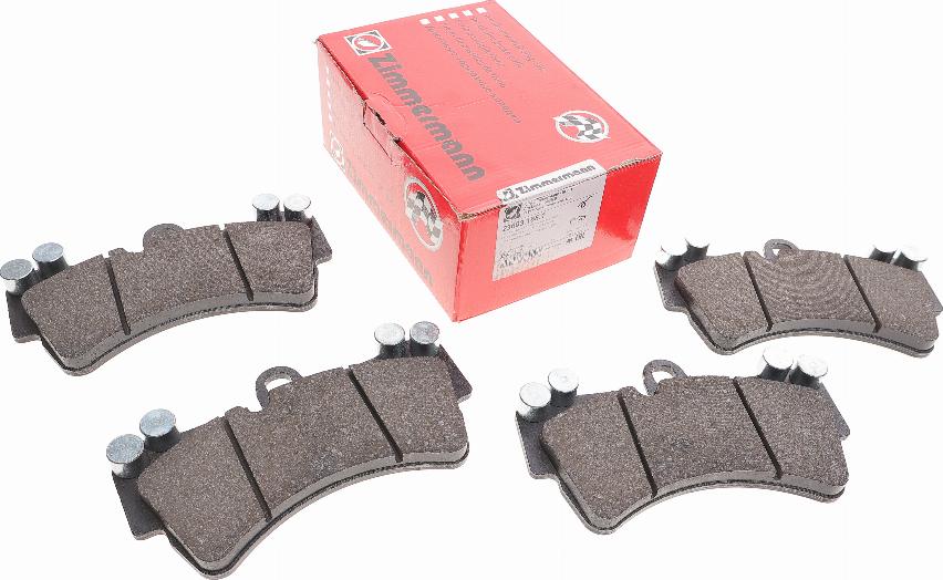 Zimmermann 23693.165.1 - Brake Pad Set, disc brake autospares.lv