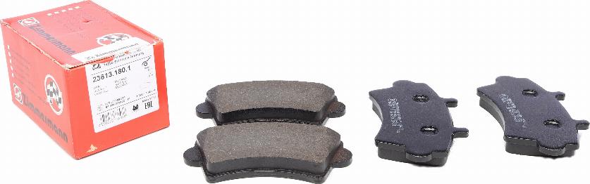 Zimmermann 23613.180.1 - Brake Pad Set, disc brake autospares.lv