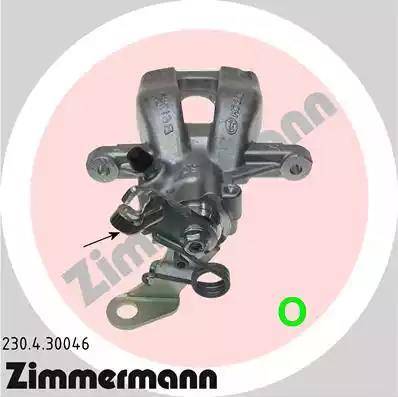 Zimmermann 230.4.30046 - Brake Caliper autospares.lv