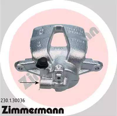 Zimmermann 230.1.30036 - Brake Caliper autospares.lv