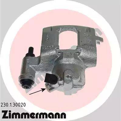 Zimmermann 230.1.30020 - Brake Caliper autospares.lv