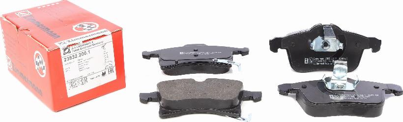 Zimmermann 23832.200.1 - Brake Pad Set, disc brake autospares.lv