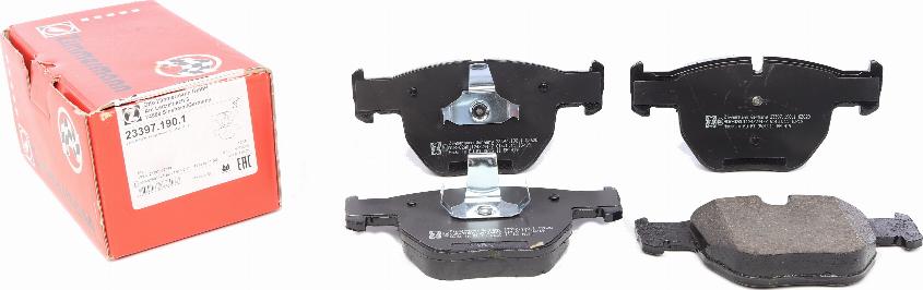 Zimmermann 23397.190.1 - Brake Pad Set, disc brake autospares.lv