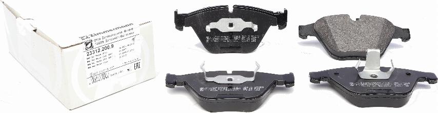 Zimmermann 23312.200.9 - Brake Pad Set, disc brake autospares.lv