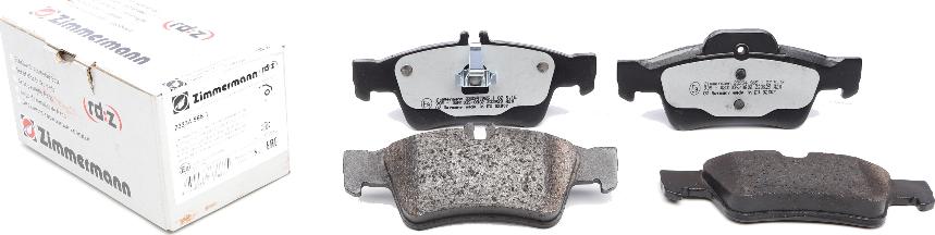 Zimmermann 23334.965.1 - Brake Pad Set, disc brake autospares.lv