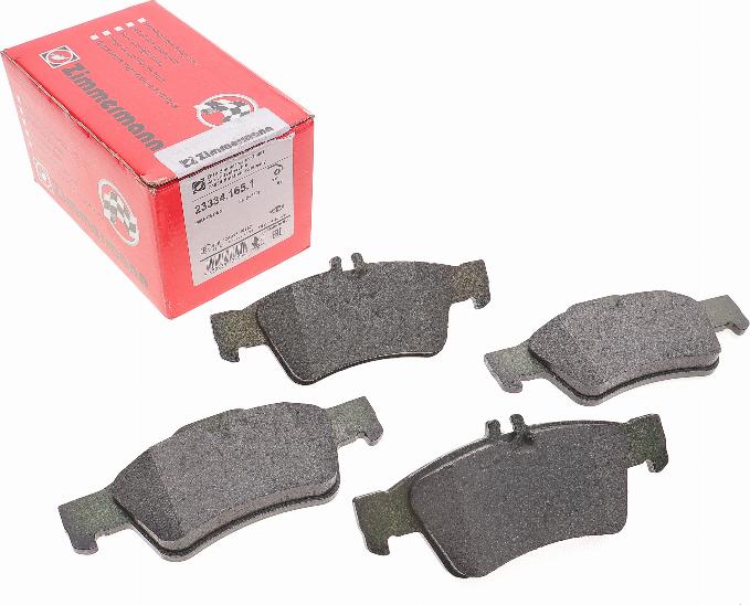 Zimmermann 23334.165.1 - Brake Pad Set, disc brake autospares.lv