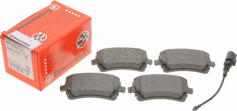 Zimmermann 23326.175.1 - Brake Pad Set, disc brake autospares.lv