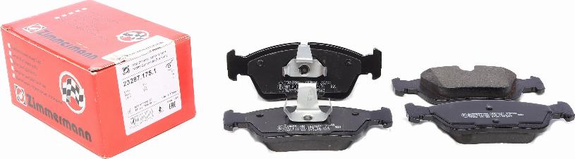 Zimmermann 23287.175.1 - Brake Pad Set, disc brake autospares.lv