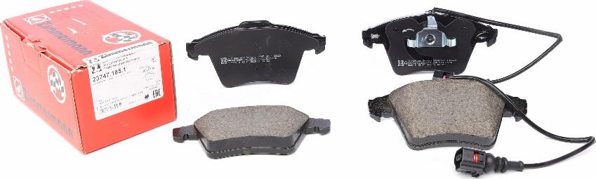 Zimmermann 23747.185.1 - Brake Pad Set, disc brake autospares.lv