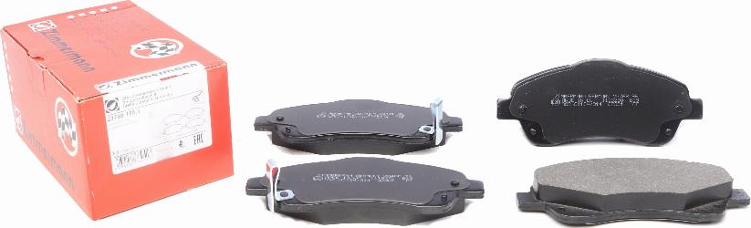 Zimmermann 23768.185.1 - Brake Pad Set, disc brake autospares.lv