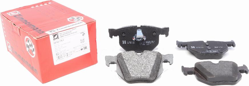 Zimmermann 23732.170.1 - Brake Pad Set, disc brake autospares.lv