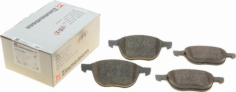 Zimmermann 23723.980.1 - Brake Pad Set, disc brake autospares.lv