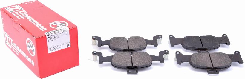 Zimmermann 22402.160.1 - Brake Pad Set, disc brake autospares.lv