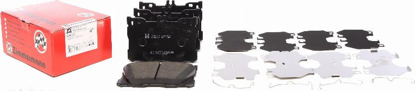 Zimmermann 22586.180.1 - Brake Pad Set, disc brake autospares.lv