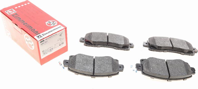 Zimmermann 22800.170.1 - Brake Pad Set, disc brake autospares.lv