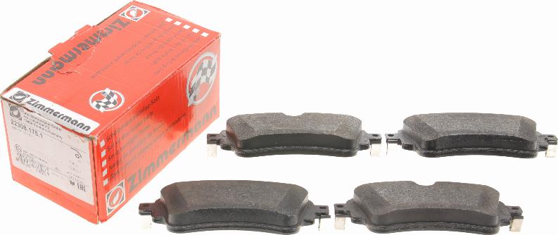 Zimmermann 22308.175.1 - Brake Pad Set, disc brake autospares.lv