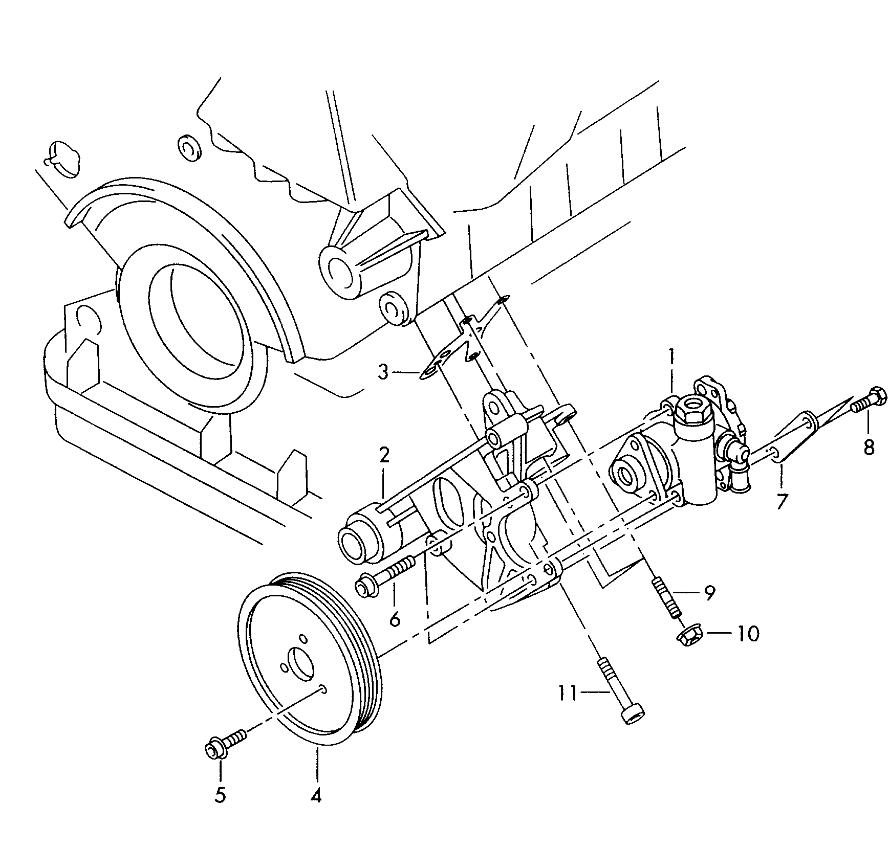 VW 8D0145177D - Vane pump: 1 pcs. autospares.lv