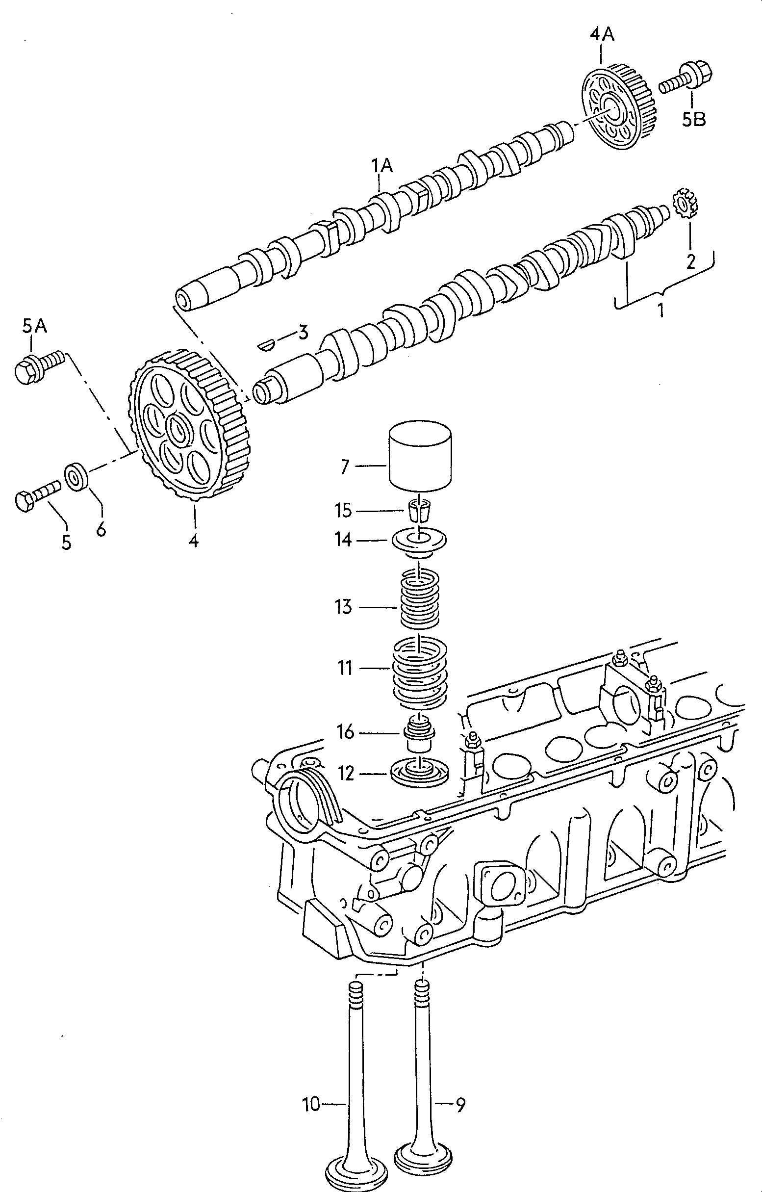 Seat 046 109 611 F - Outlet valve autospares.lv