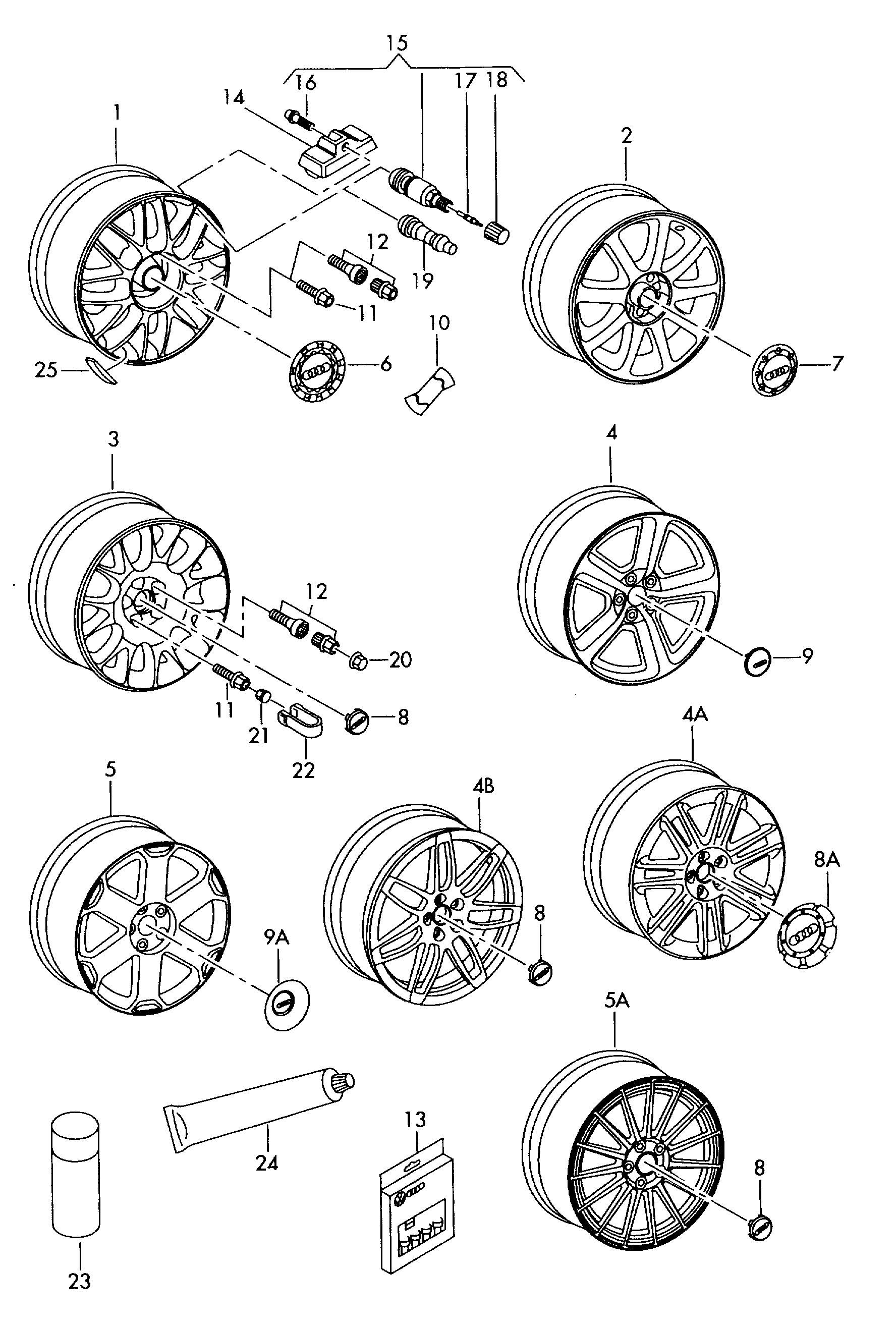 VAG WHT002437 - Wheel Bolt autospares.lv