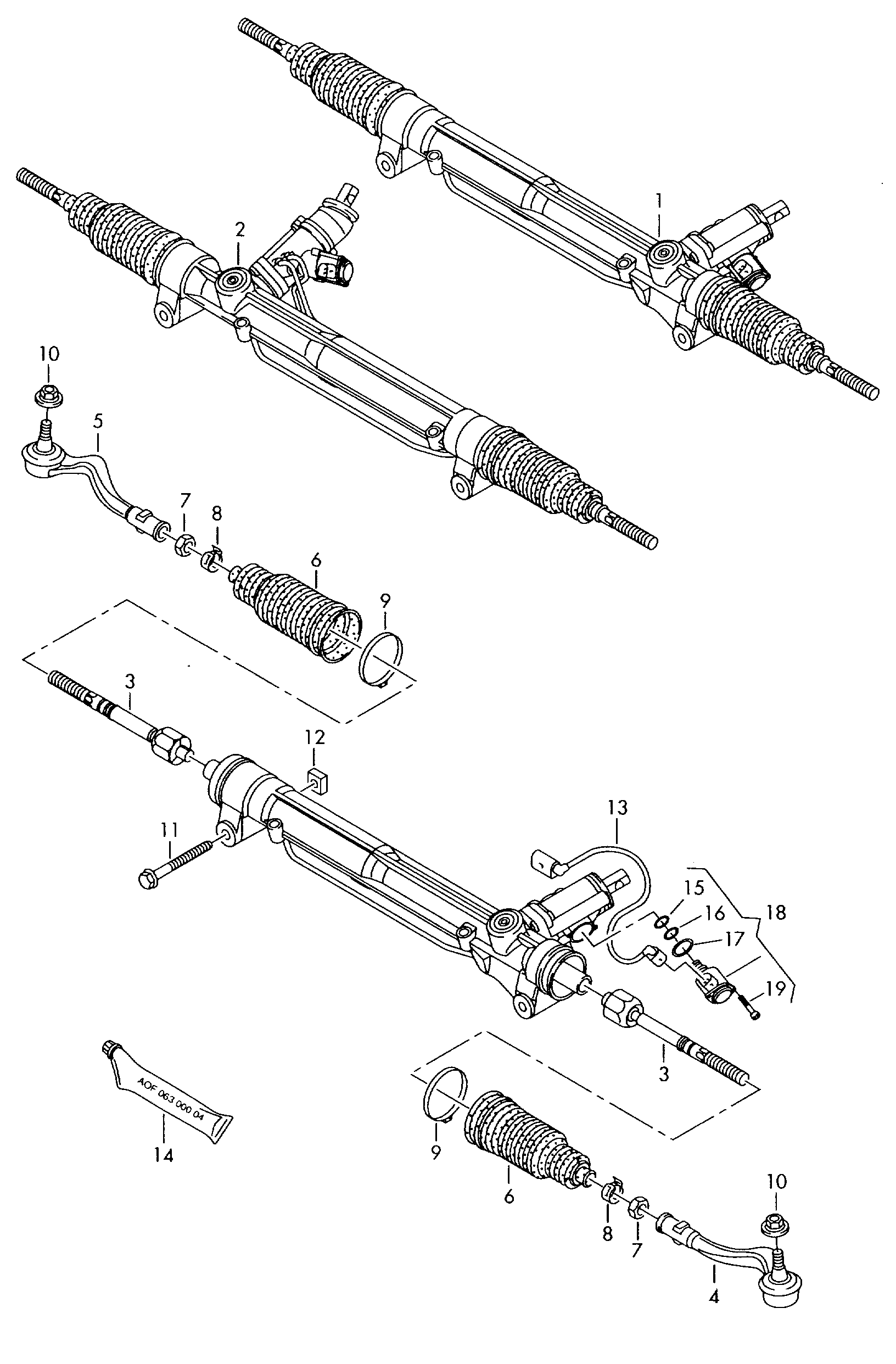 Seat WHT 000 785 - Tie Rod End autospares.lv