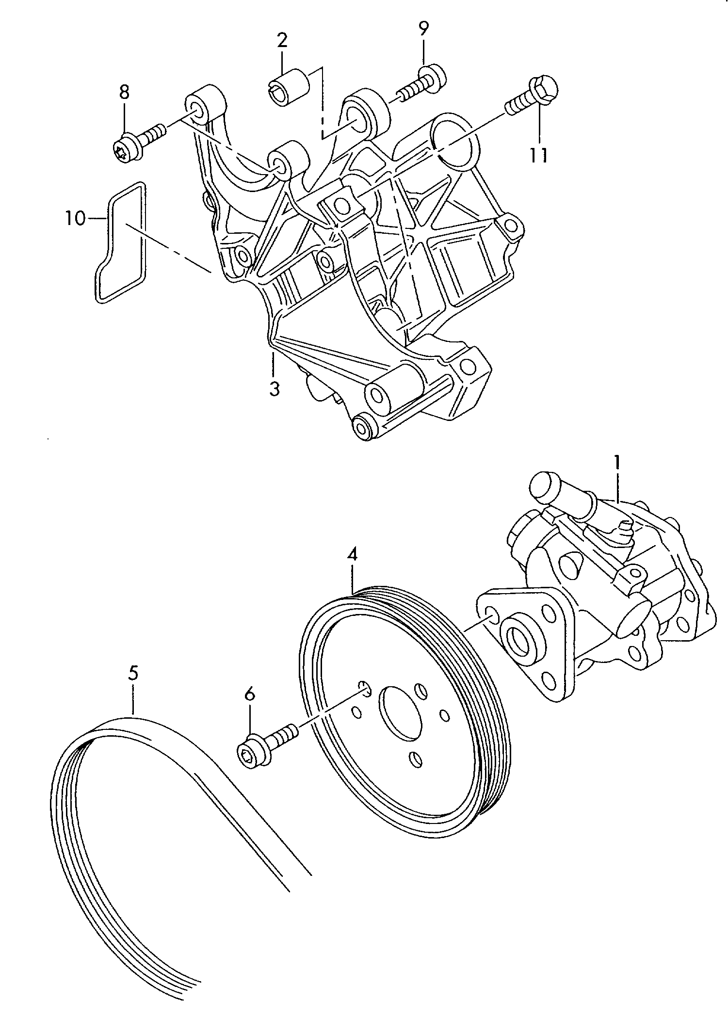 OM 4F0145155A - Vane pump: 1 pcs. autospares.lv