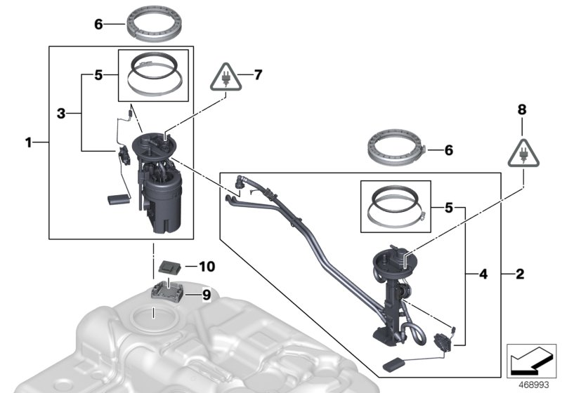 BMW 16 11 7 207 599 - Fuel Pump autospares.lv