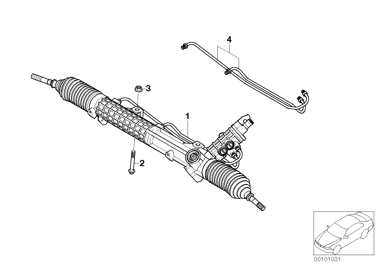 OM 32136755065 - Power steering: 1  pcs. autospares.lv