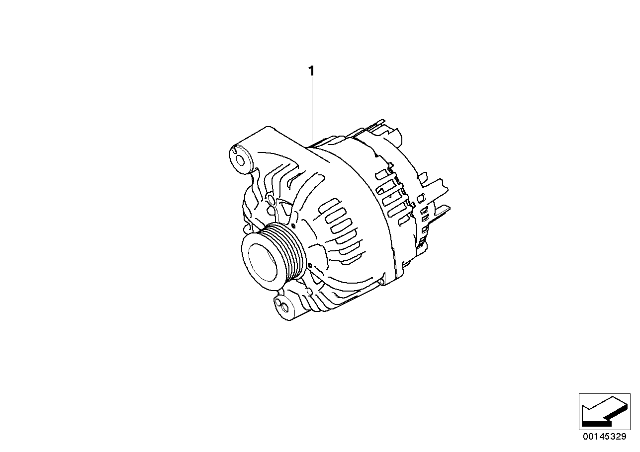 BMW 12 31 7 788 247 - Compact alternator: 1  pcs. autospares.lv